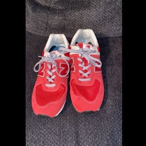 Women’s Red New Balance 574